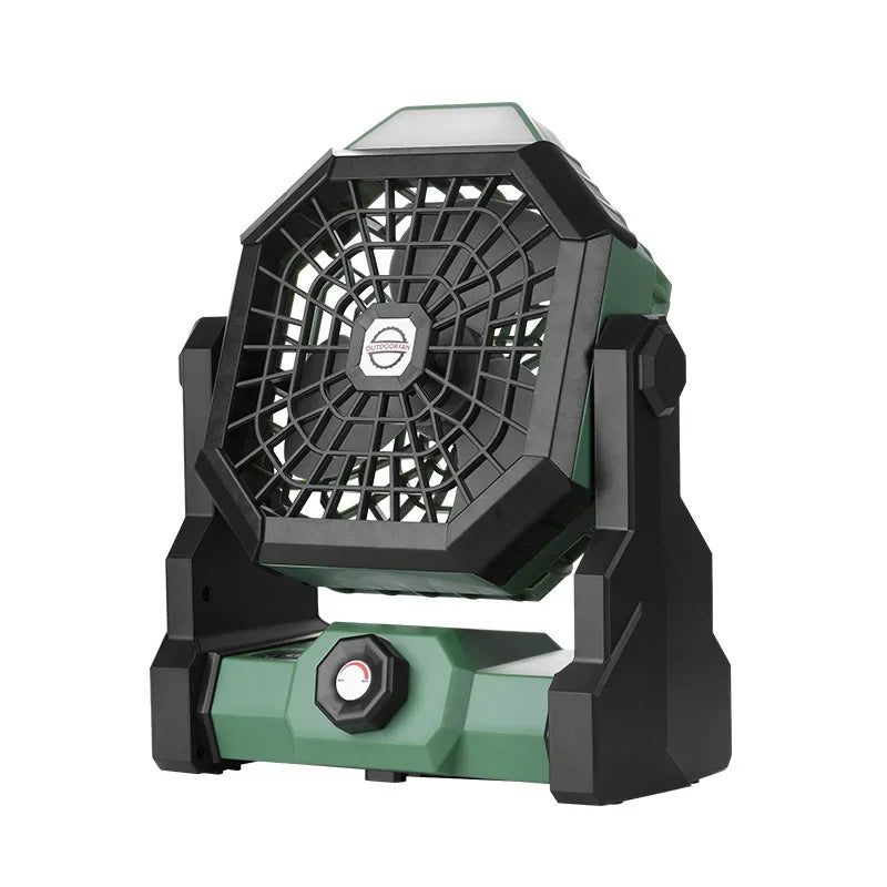 VENTILADOR CON LINTERNA ROTATORIO