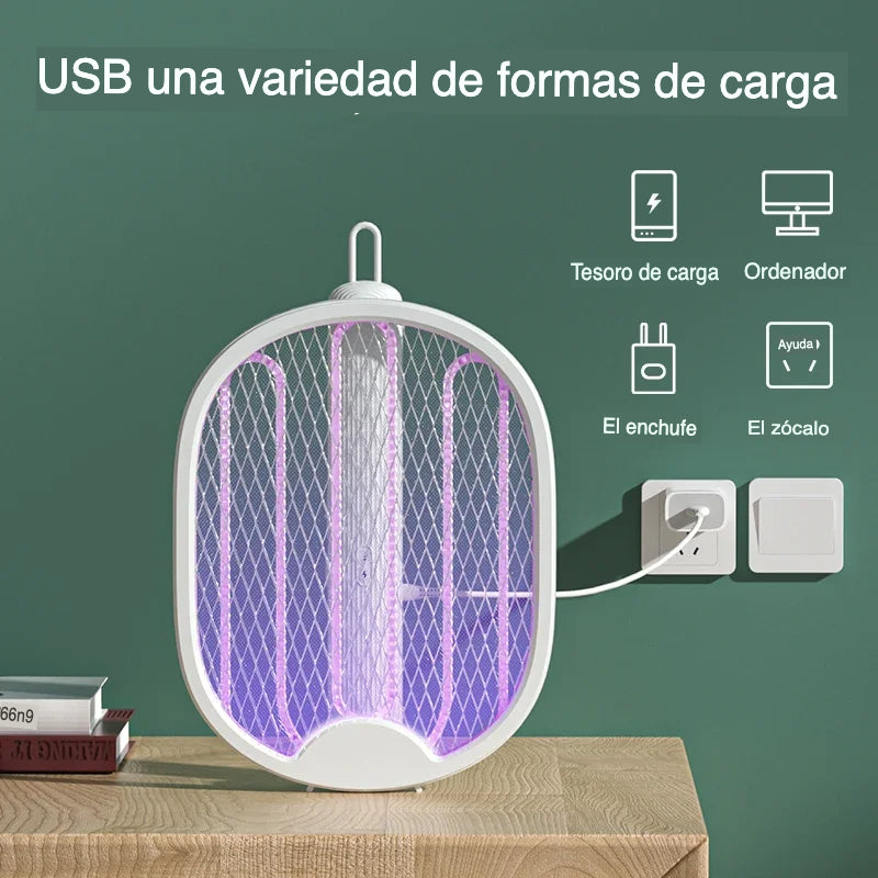 ⚡ Raqueta Eléctrica Mata Mosquitos