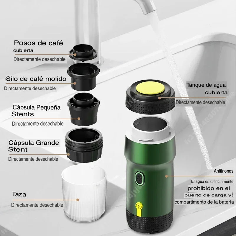 CAFETERA ELÉCTRICA PÓRTATIL