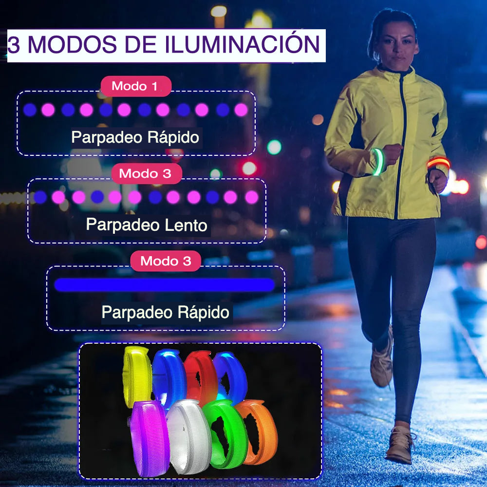 PULSERAS LED
