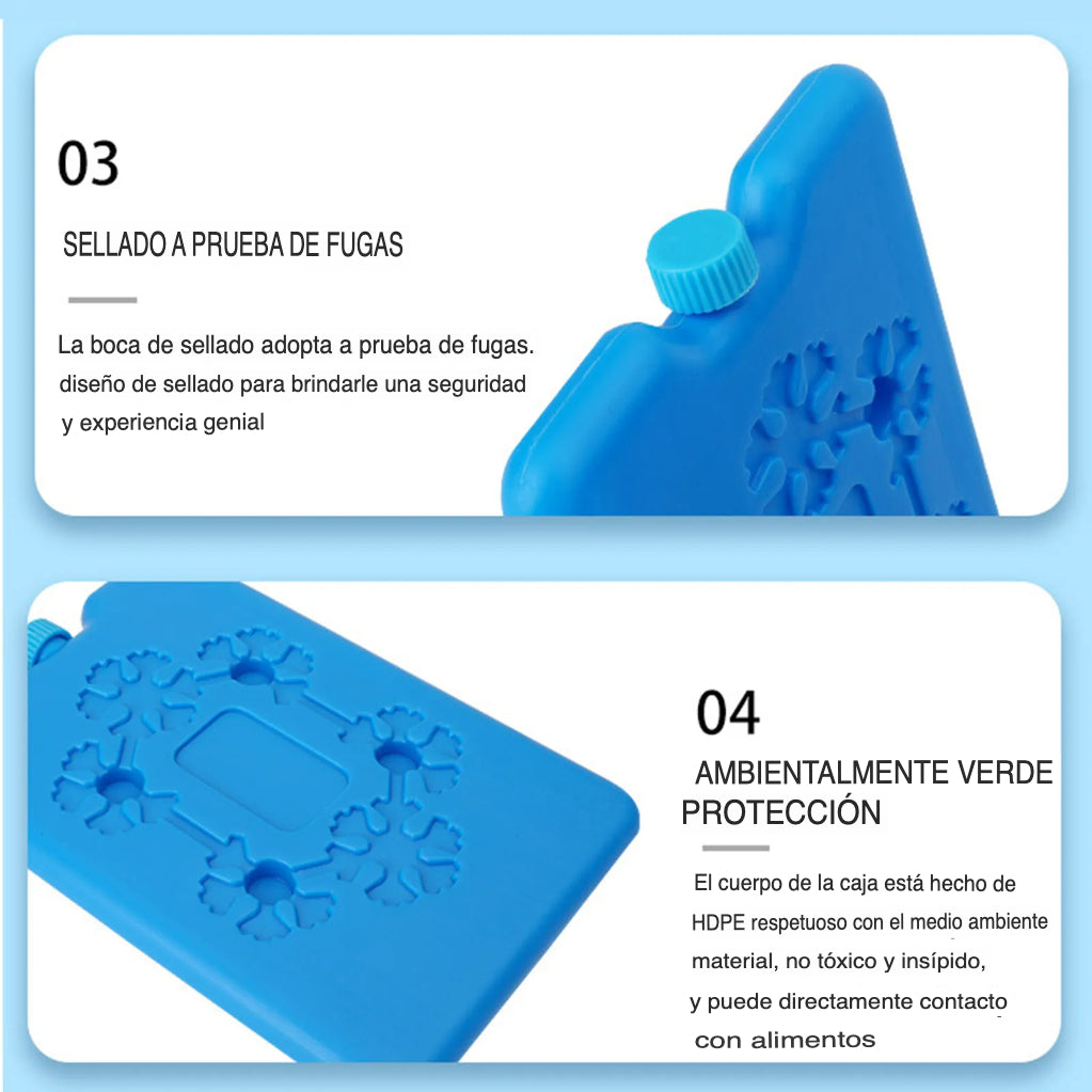 BLOQUES DE HIELO REUTILIZABLES