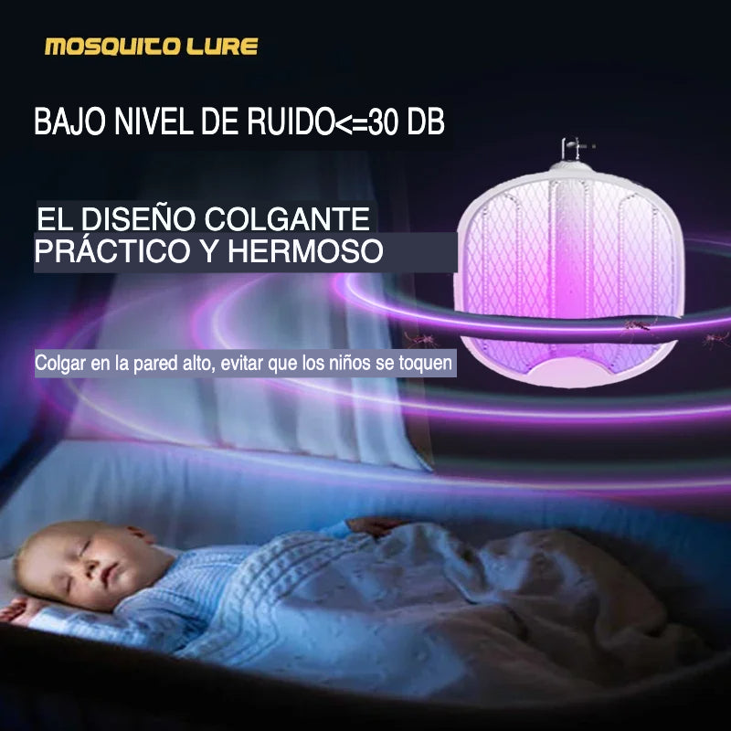 ⚡ Raqueta Eléctrica Mata Mosquitos