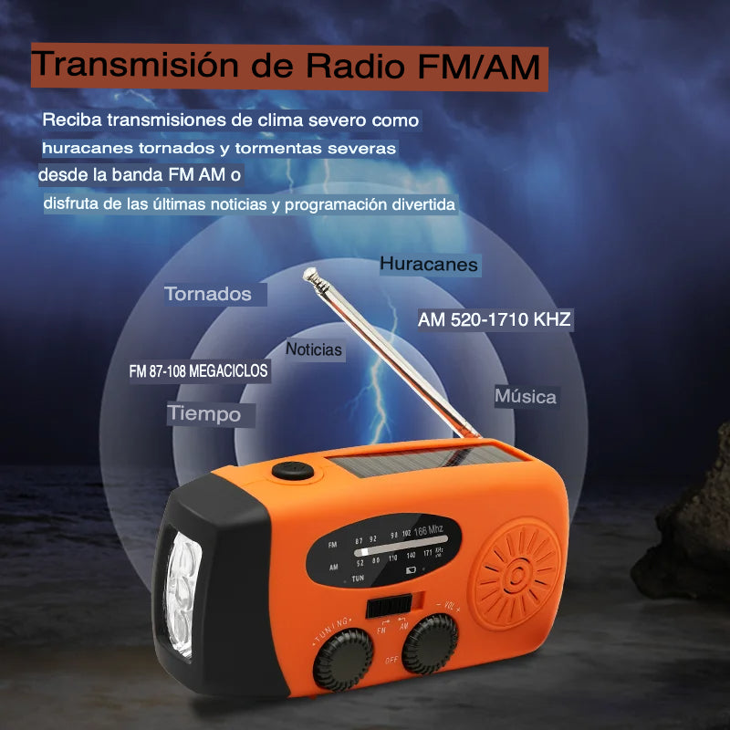 SUPER RADIO LINTERNA PORTATIL