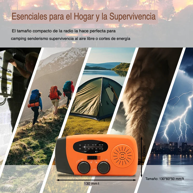 SUPER RADIO LINTERNA PORTATIL