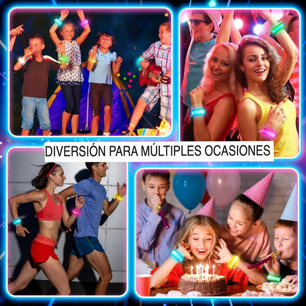 PULSERAS LED